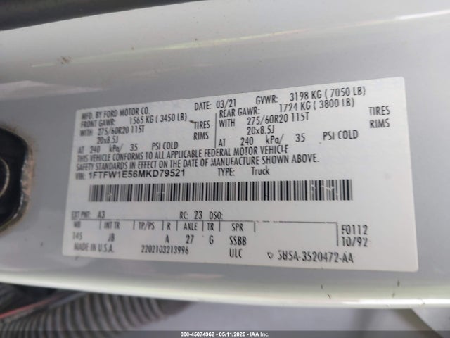 Ford F-150 Xl