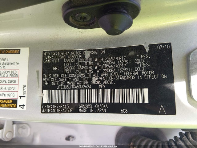 Toyota 4Runner Trail V6
