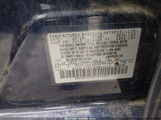 Nissan Sentra Sv
