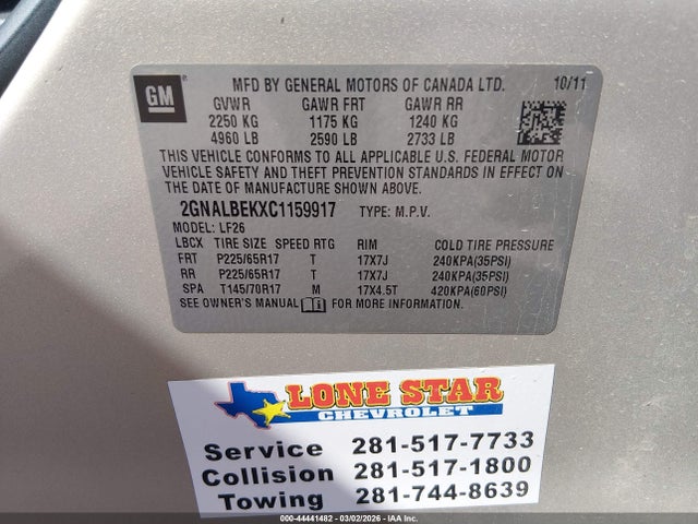 Chevrolet Equinox Ls