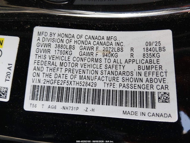 Honda Civic Sport
