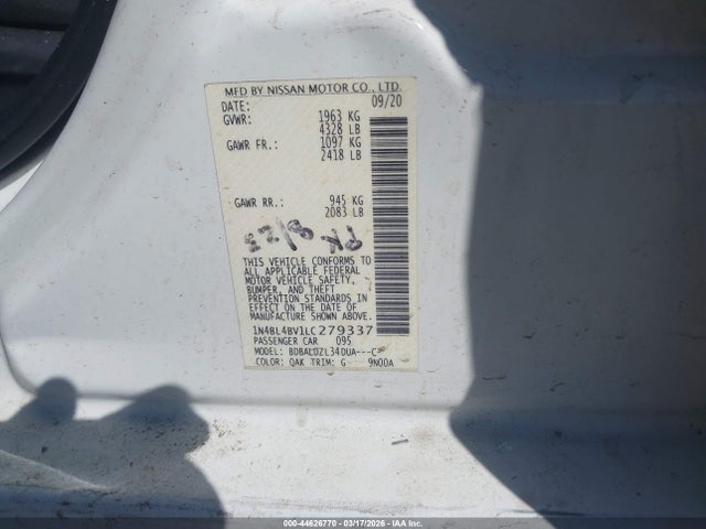 Nissan Altima S Fwd