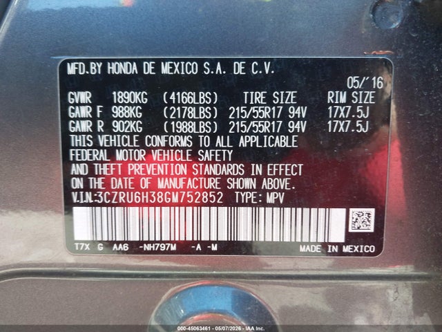 Honda HR-V Lx