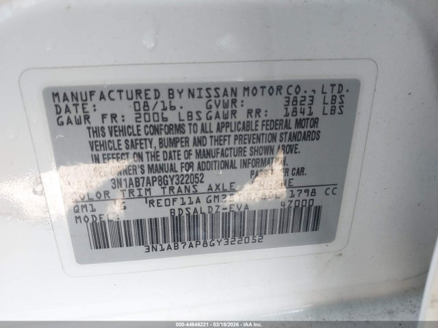 Nissan Sentra Sv