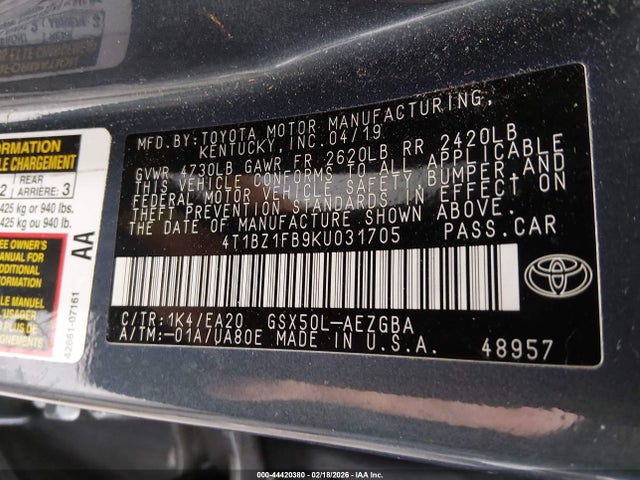 Toyota Avalon Xle