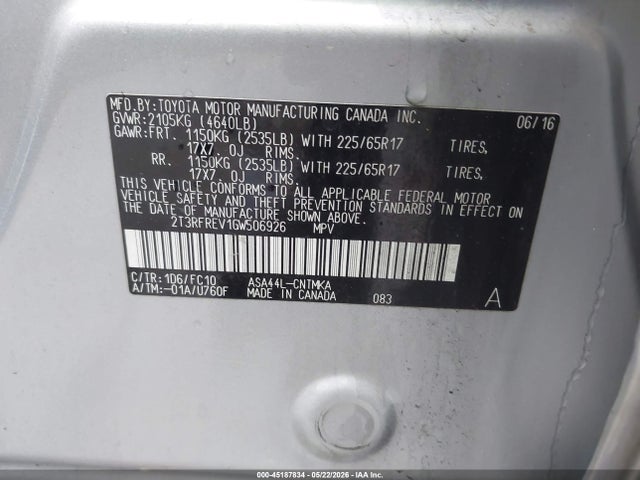 Toyota RAV4 Xle
