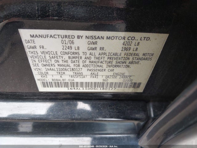 Nissan Altima 2.5 S
