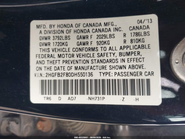 Honda Civic Ex