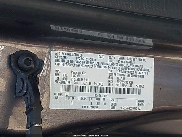 Ford Focus Se