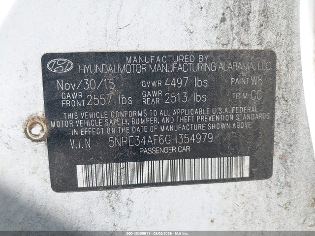 Hyundai SONATA Limited