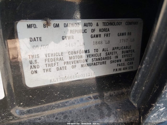 Chevrolet Aveo Ls