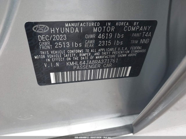 Hyundai SONATA Sel