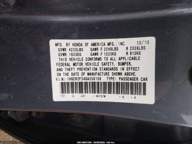 Honda Accord Lx