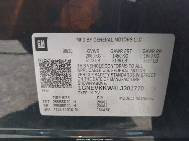 Chevrolet Traverse Awd Premier