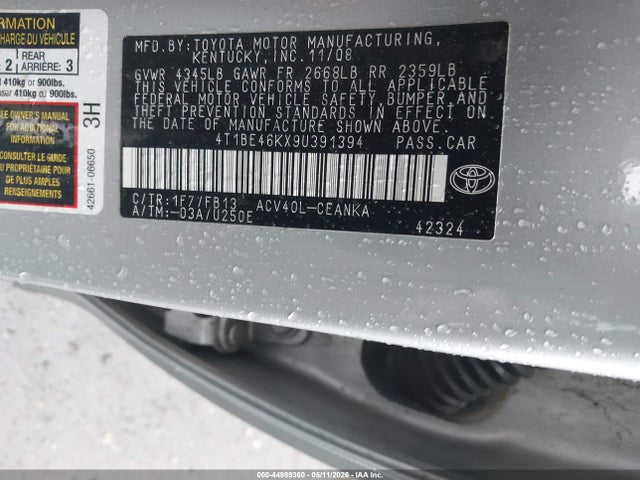 Toyota Camry Le