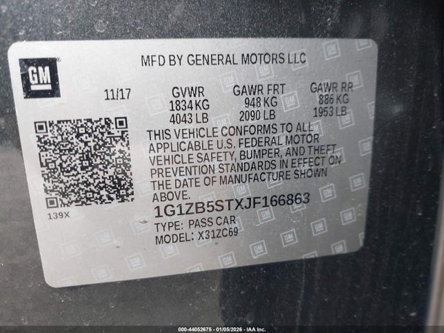 Chevrolet Malibu 1ls