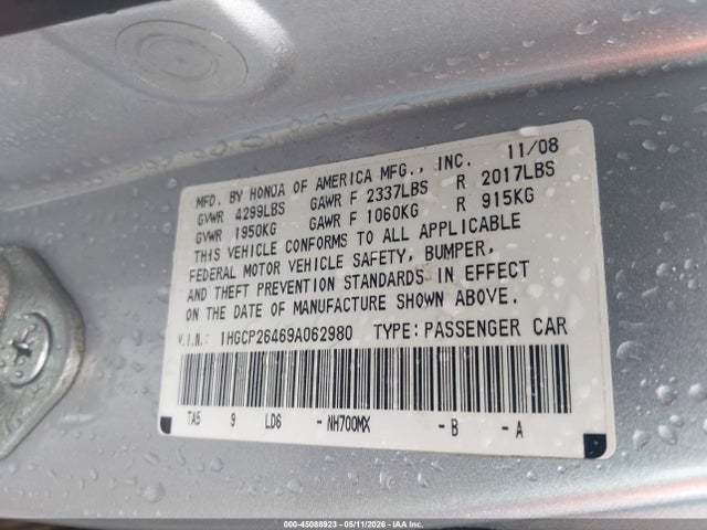 Honda Accord 2.4 Lx-p