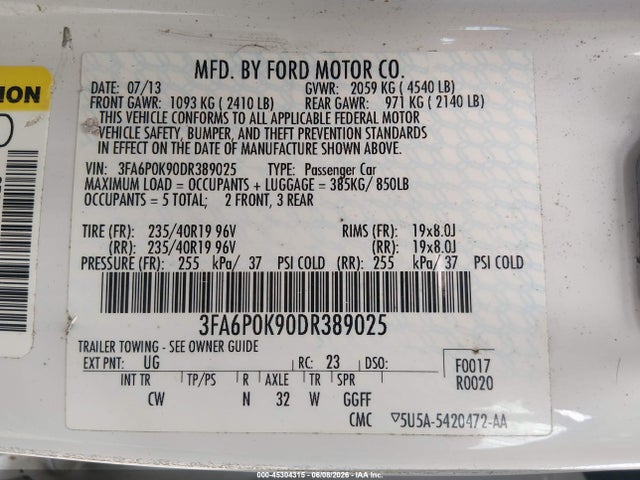 Ford Fusion Titanium