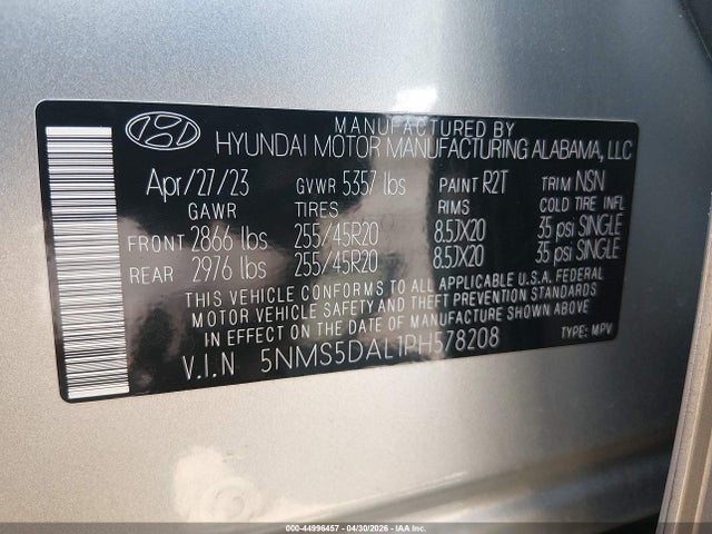 Hyundai SANTA FE Calligraphy