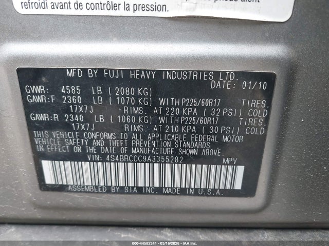 Subaru Outback 2.5i Premium