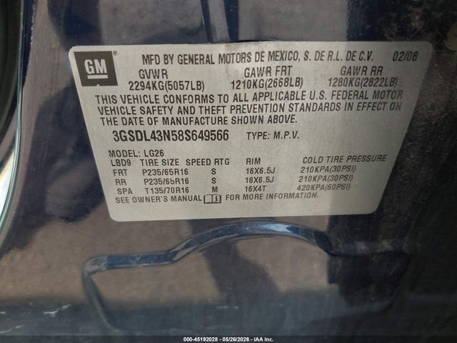 Saturn Vue V6 Xe