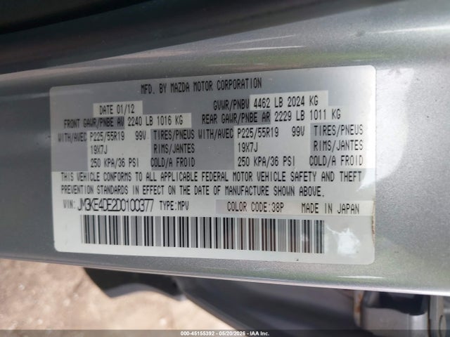 Mazda Cx Grand Touring