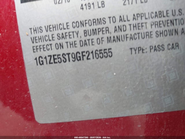 Chevrolet Malibu 1lt