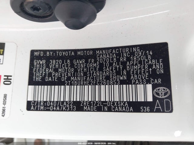 Toyota Corolla S Premium