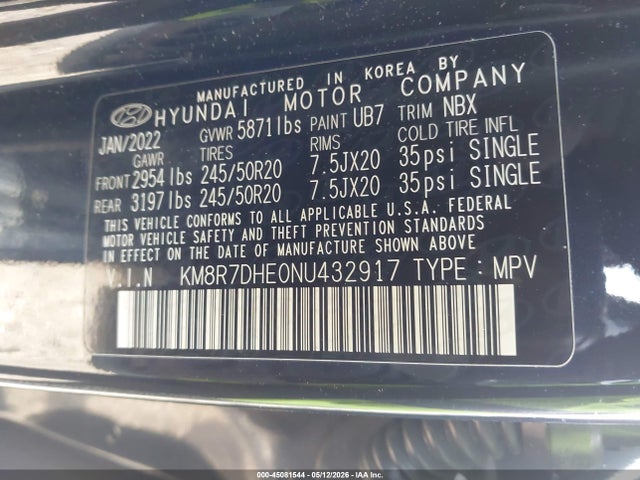 Hyundai PALISADE Calligraphy