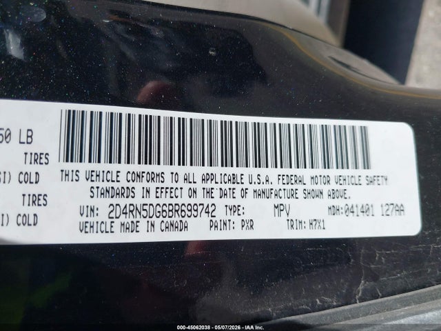 Dodge Grand Caravan Crew