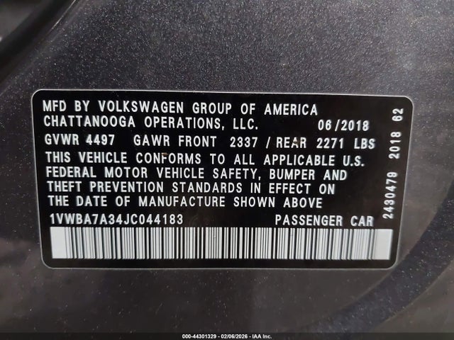 Volkswagen Passat 2.0t Se