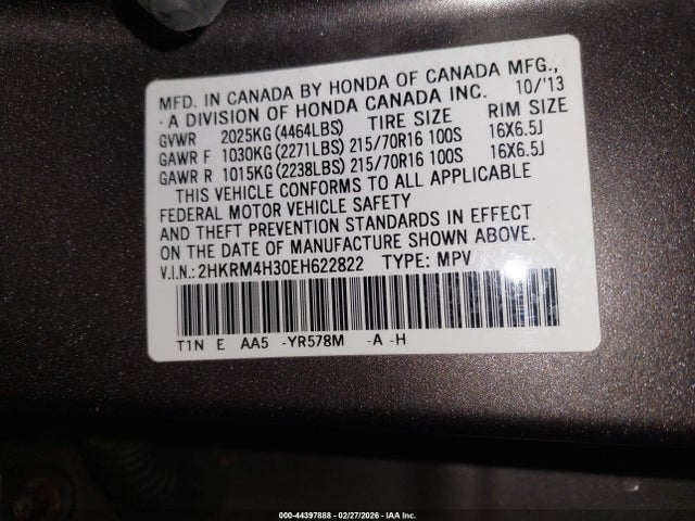 Honda CR-V Lx