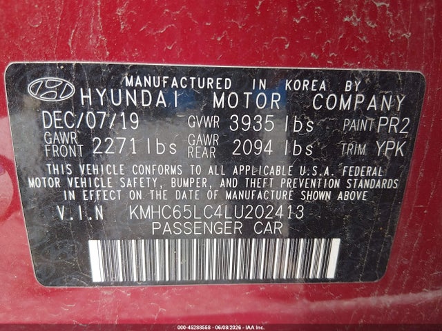 Hyundai Ioniq Blue