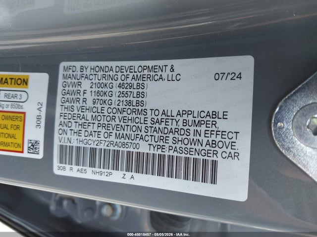 Honda Accord Sport-l