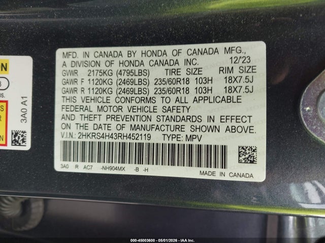 Honda CR-V Ex Awd