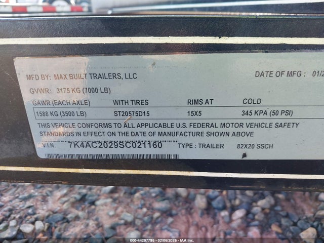 Max Built Trailers 20 Car Hauler