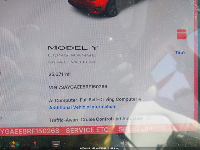 Tesla Model Y Long Range Dual Motor All-wheel Drive