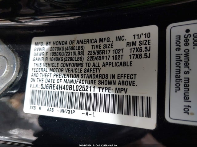 Honda CR-V Se
