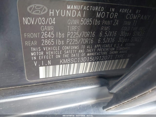 Hyundai SANTA FE Gls