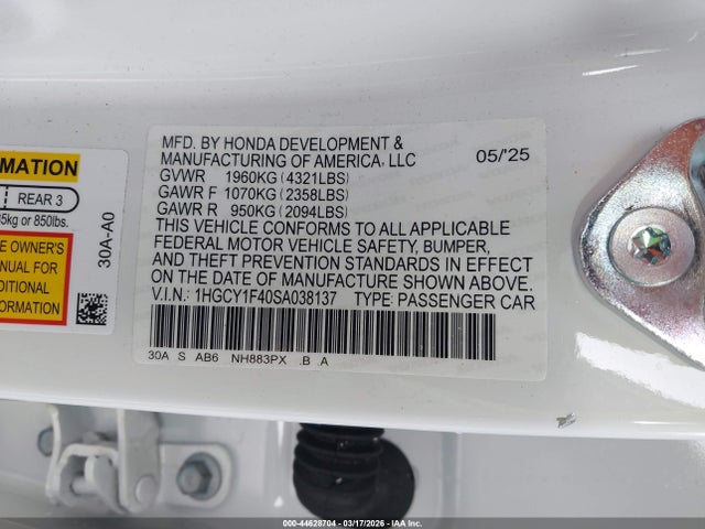 Honda Accord Se