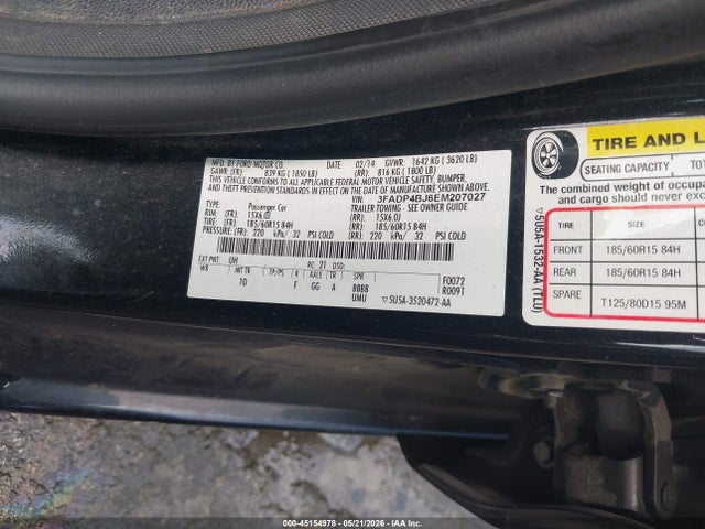 Ford Fiesta Se