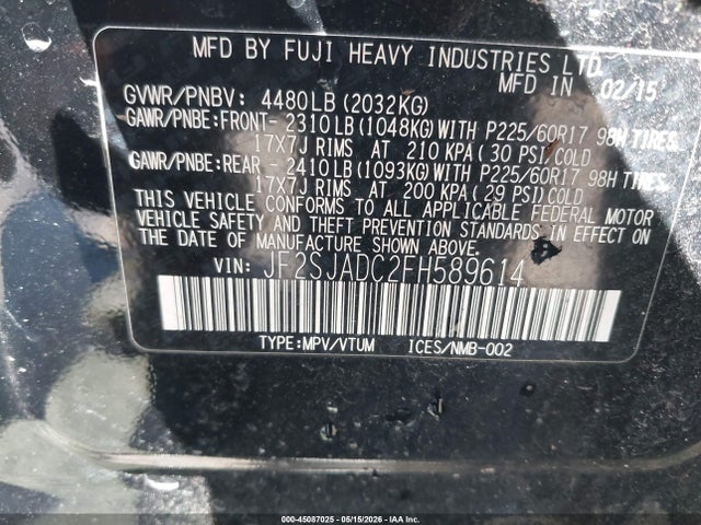Subaru Forester 2.5i Premium