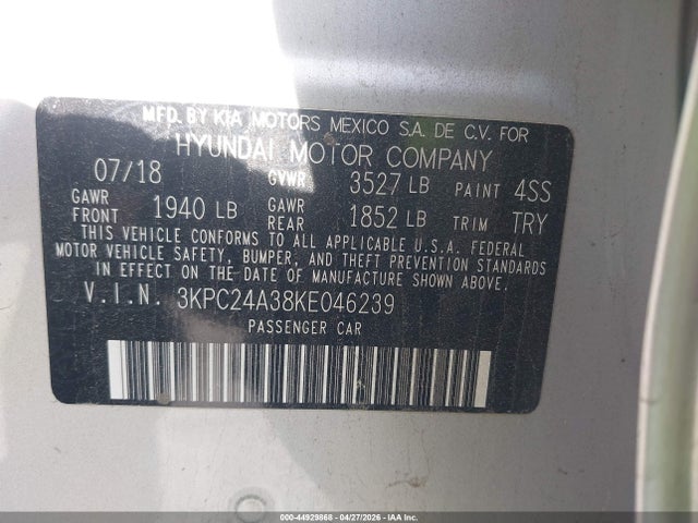 Hyundai ACCENT Se