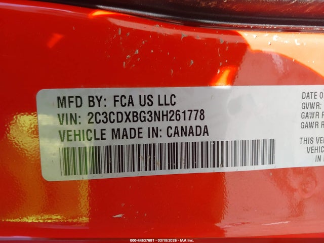 Dodge Charger Sxt Rwd