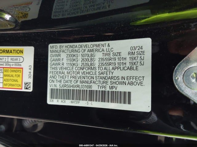 Honda CR-V Hybrid Sport Touring