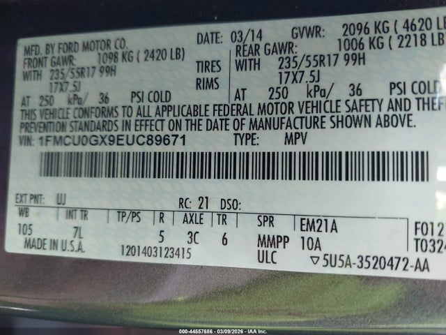 Ford Escape Se