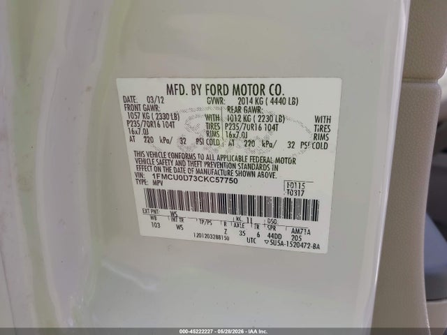 Ford Escape Xlt
