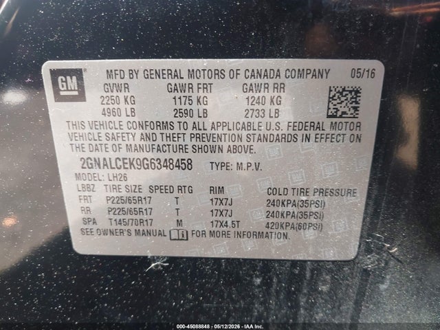 Chevrolet Equinox Lt