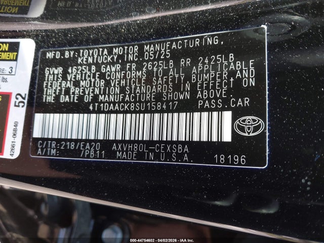 Toyota Camry Se