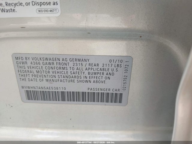 Volkswagen CC Luxury